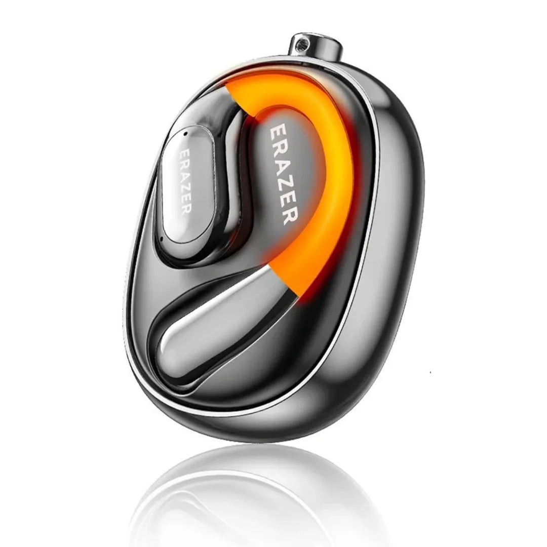 Fones Bluetooth Lenovo Erazer XF31 com Design Aberto, IA, Tradução em 75 Idiomas e Ganchos Iluminados