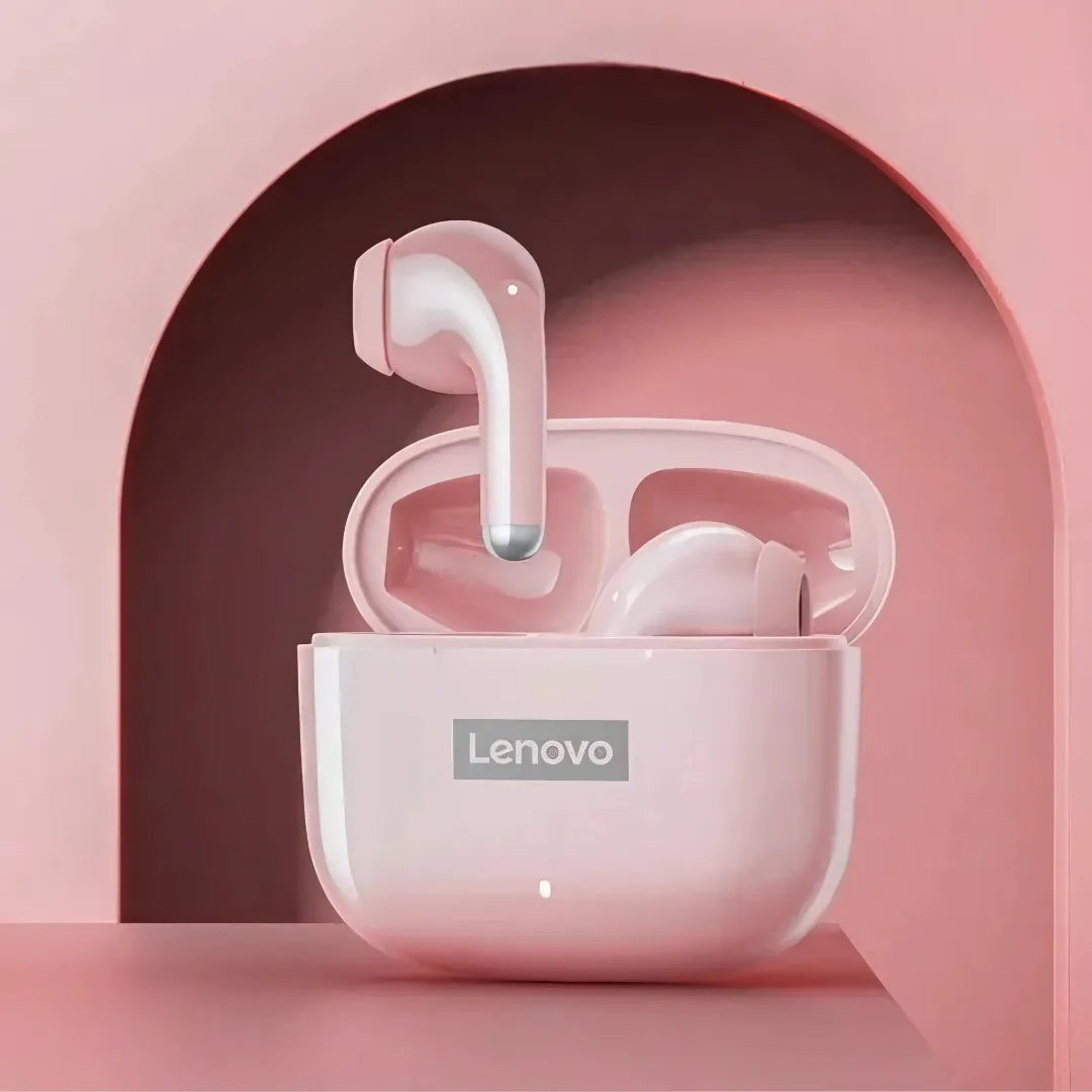 Fones Bluetooth Lenovo LP40 II com Cancelamento Ativo e Som HiFi