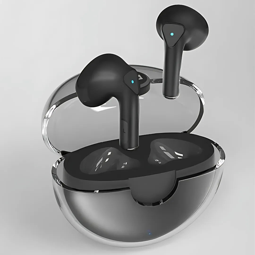 Fones Bluetooth Lenovo LP80 com Redução de Ruído, IPX4 e Estojo de Carga
