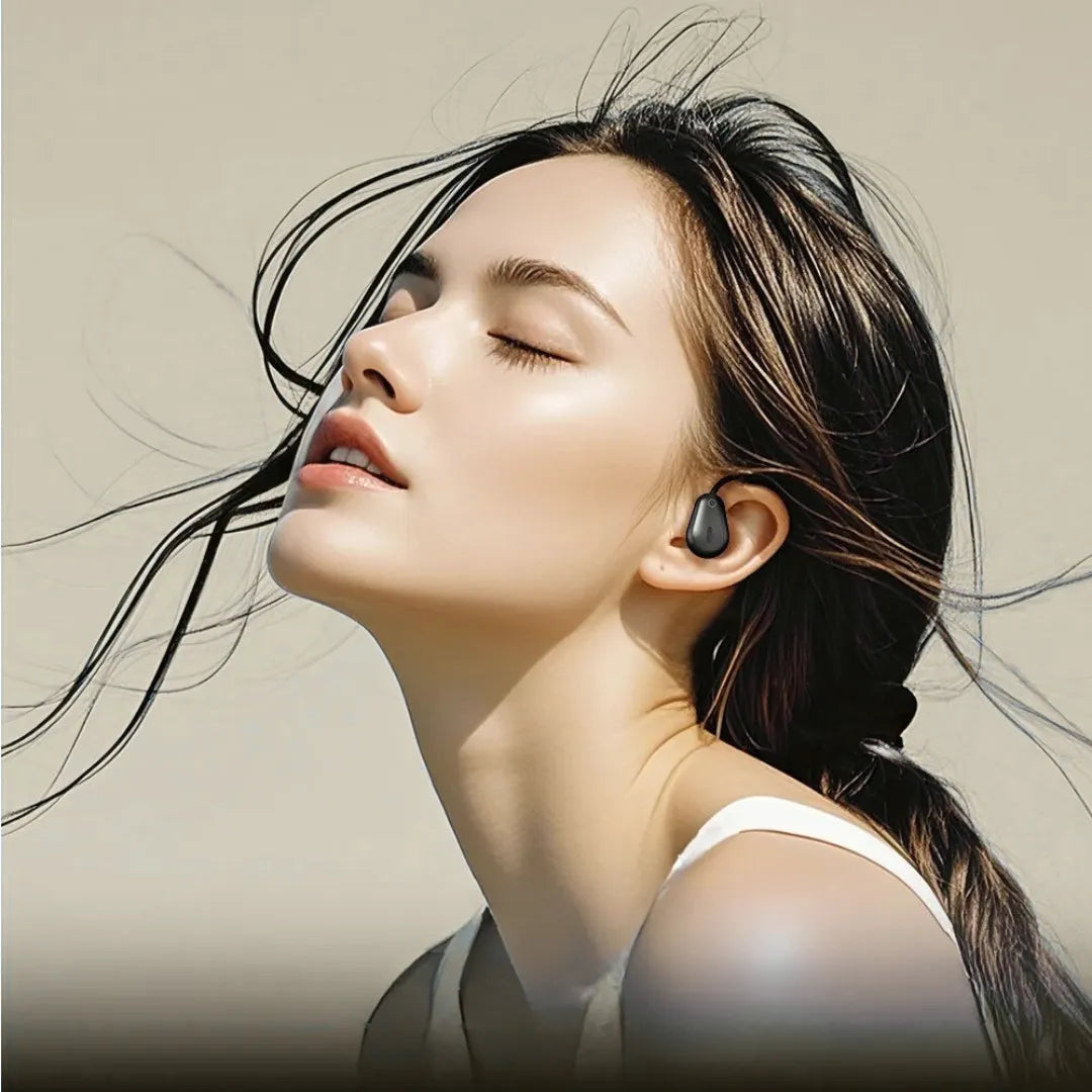 Fones Bluetooth Miniso M97 com Cancelamento de Ruído, Tradução em 148 Idiomas e Bateria de 70 Horas