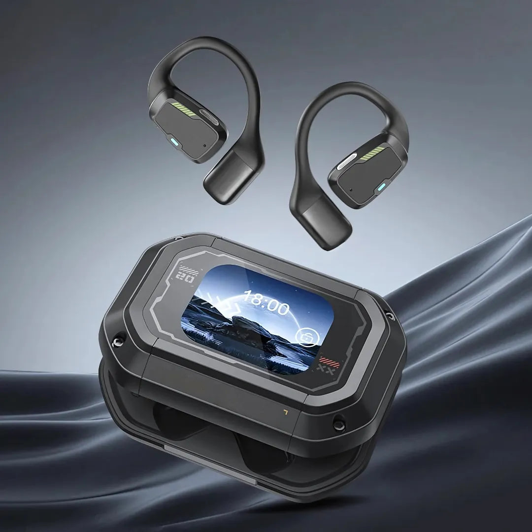 Fones Bluetooth Miniso M98 com Design Aberto, Áudio Balanceado e Bateria de 4,5 Horas de Duração