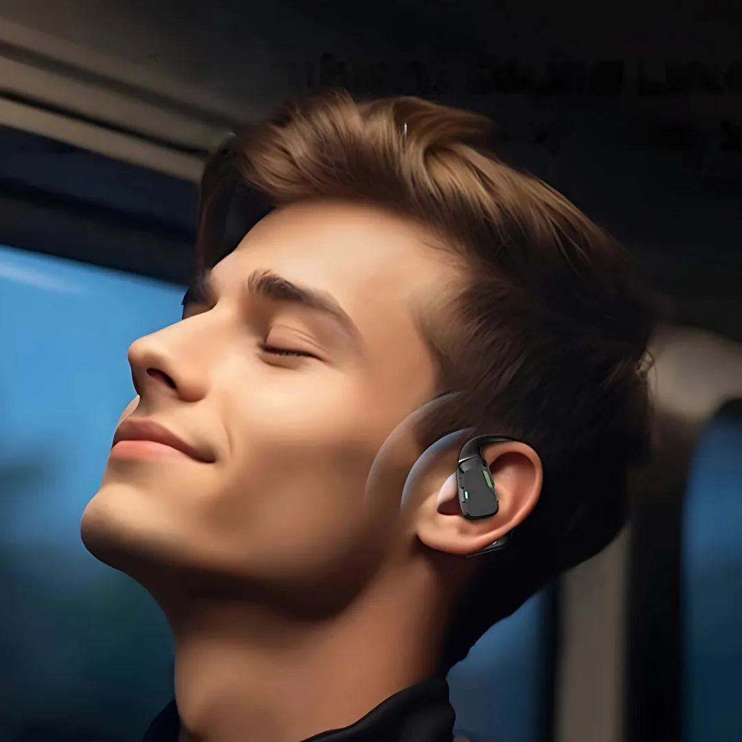 Fones Bluetooth Miniso M98 com Design Aberto, Áudio Balanceado e Bateria de 4,5 Horas de Duração