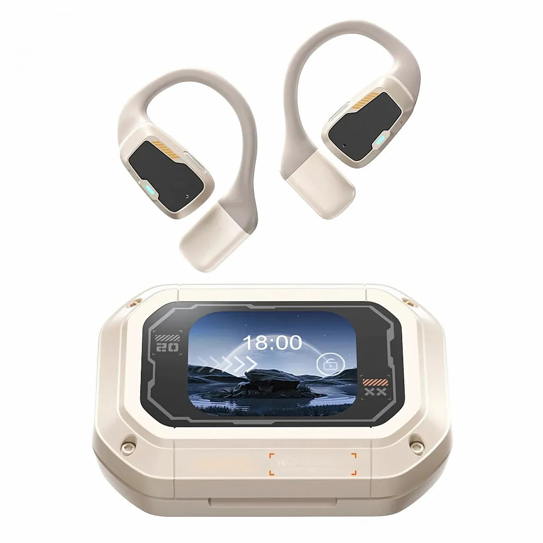 Fones Bluetooth Miniso M98 com Design Aberto, Áudio Balanceado e Bateria de 4,5 Horas de Duração