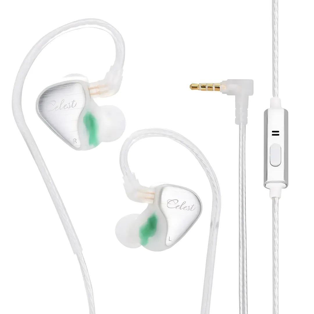 Fones De Ouvido Celest Pro Com Driver LCP, Microfone Removível E Design Inspirado Em Mitos