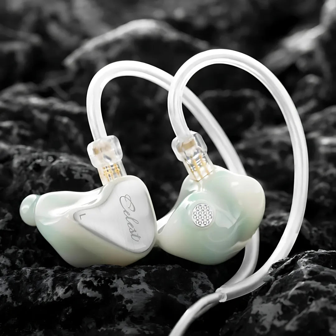 Fones De Ouvido Celest Pro Com Driver LCP, Microfone Removível E Design Inspirado Em Mitos
