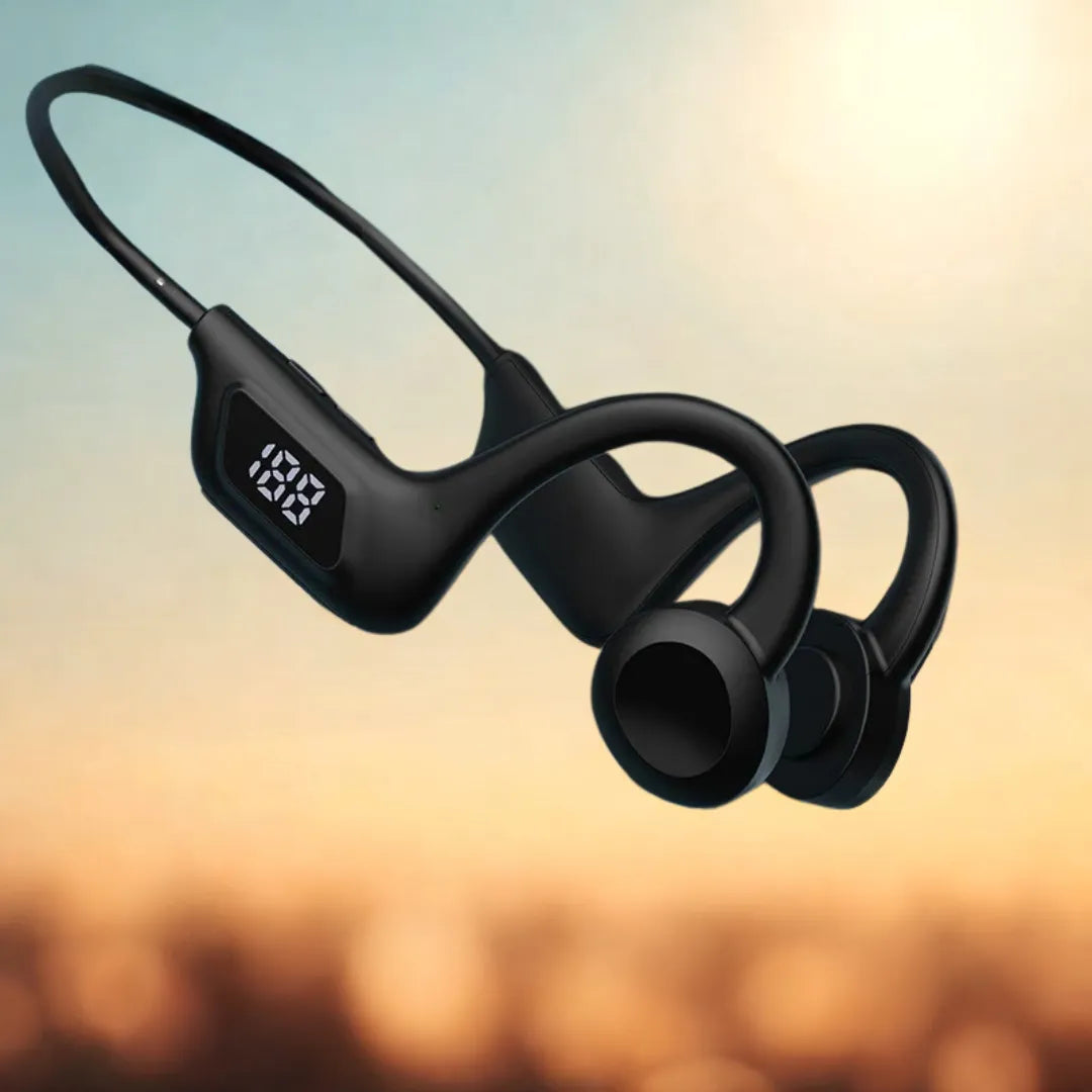 Fones De Ouvido Sem Fio X7 Com Condução de Ar, Memória Interna e Resistência à Água