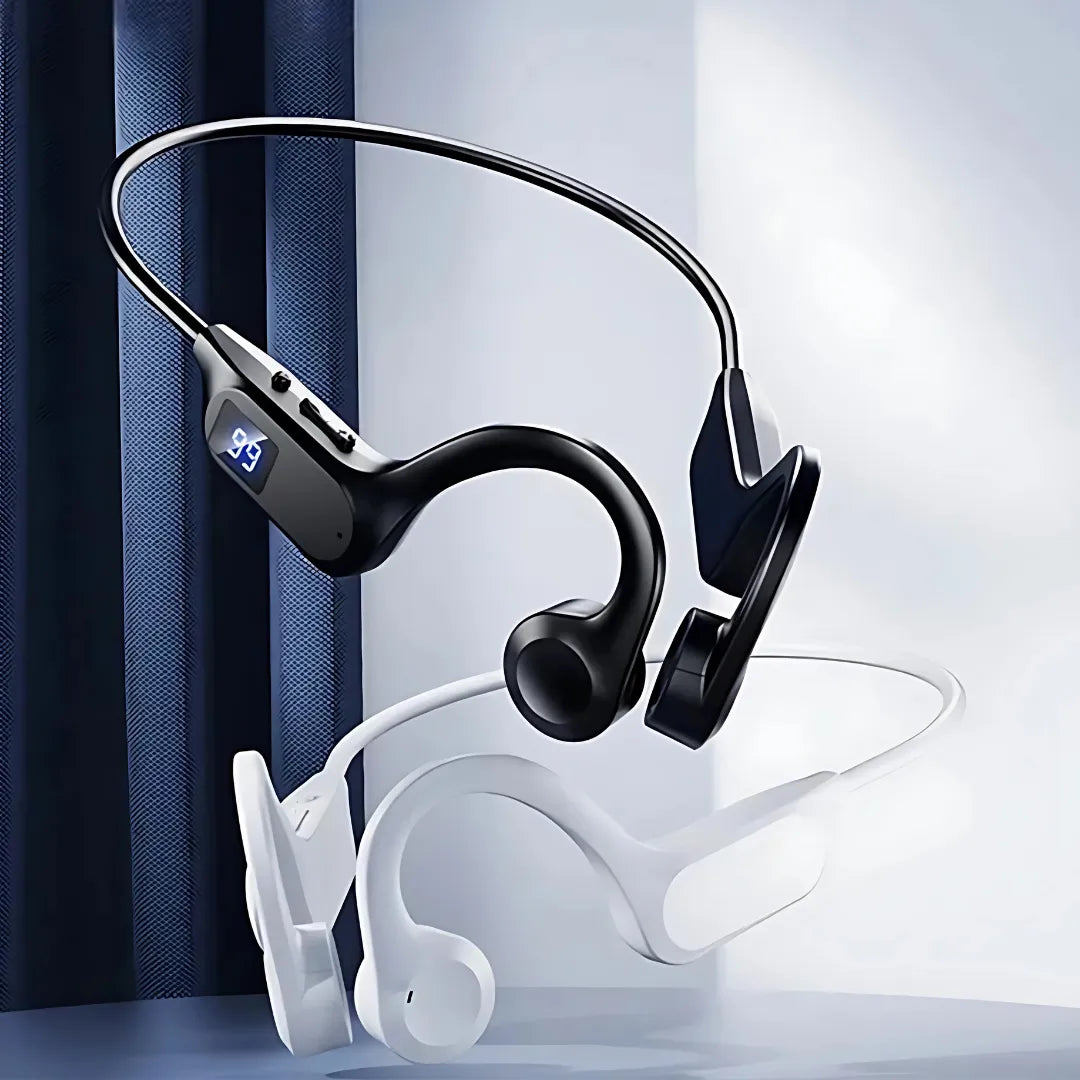 Fones De Ouvido Sem Fio X7 Com Condução de Ar, Memória Interna e Resistência à Água