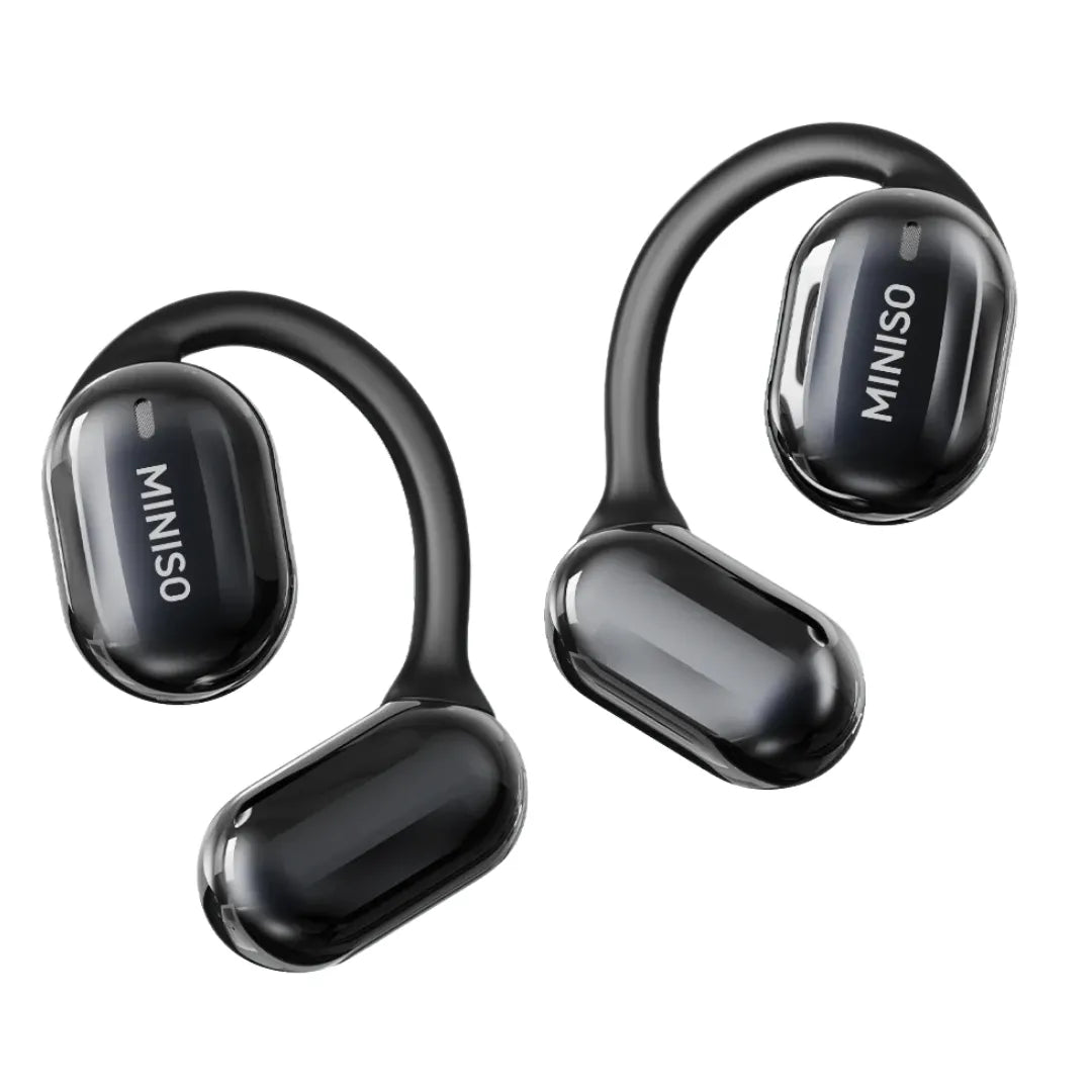 Fones Tradutores Miniso MS162 com Display Digital, Condução Aérea e Tradução Instantânea