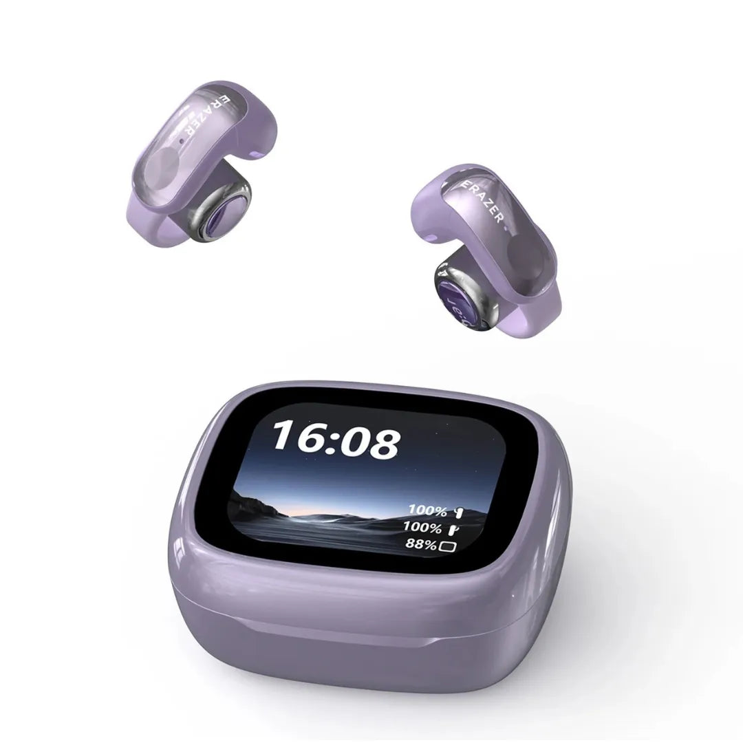 Fones de Ouvido Bluetooth Erazer XF28 PRO com Tradução em Tempo Real e Bateria de 30h