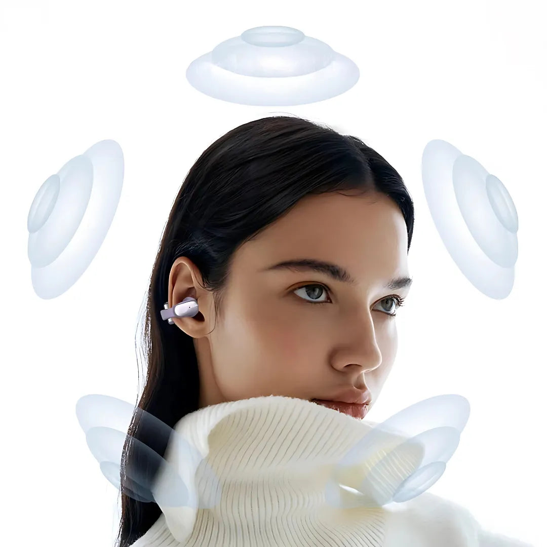 Fones de Ouvido Bluetooth Erazer XF28 PRO com Tradução em Tempo Real e Bateria de 30h