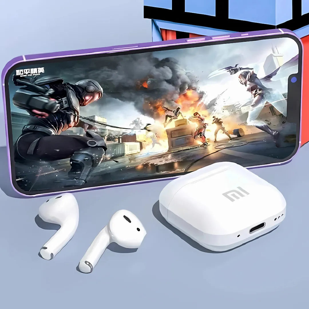 Fones de Ouvido Sem Fio Xiaomi AP05 Bluetooth 5.3 com Som HiFi e Resistência à Água IPX5