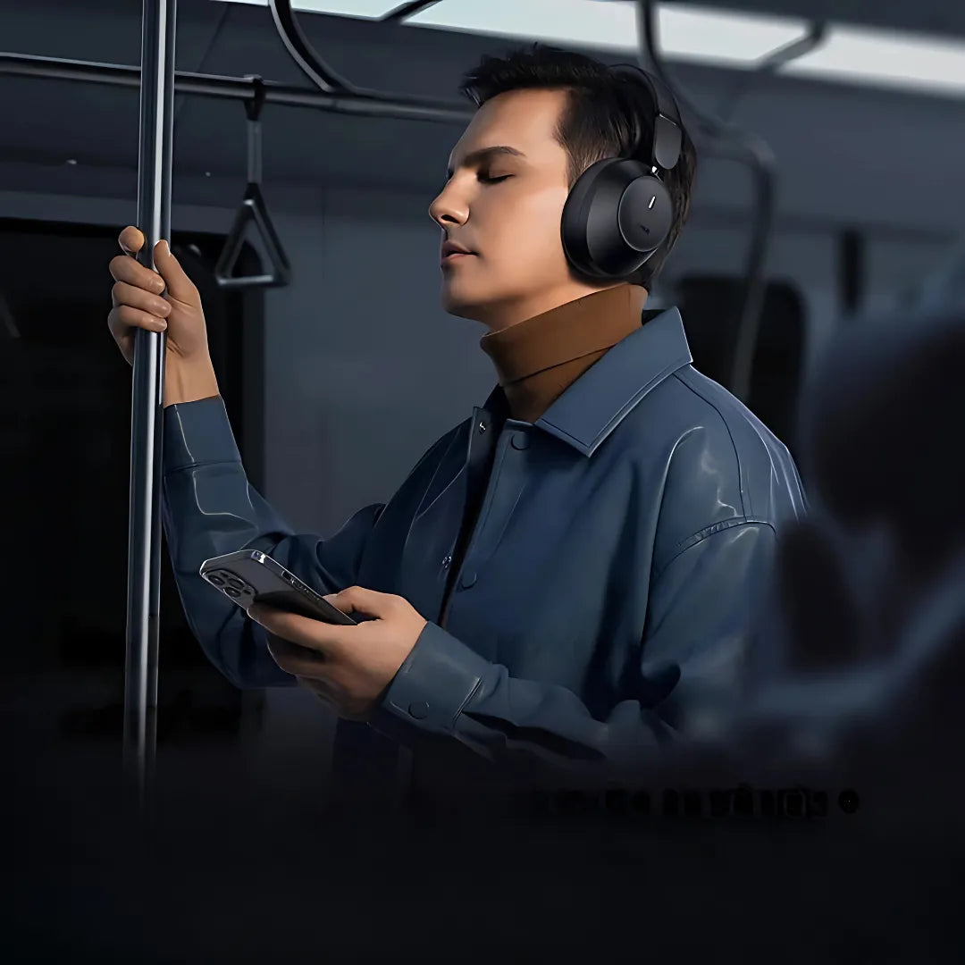 Headset Bluetooth Baseus com Reforço de Graves, Bateria de 50h e Baixa Latência