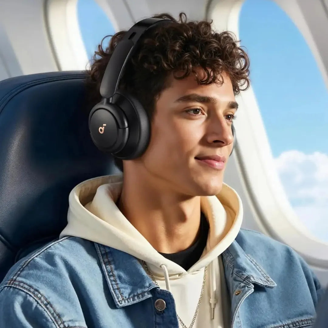 Headset Bluetooth Soundcore Q30 com Cancelamento Ativo de Ruído e Modo Ambiente