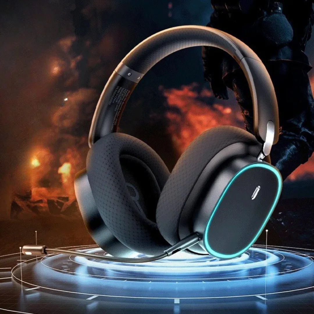 Headset Gamer Baseus Gh02 Gaming Bluetooth 5.3 E Som Hi-Res 40H