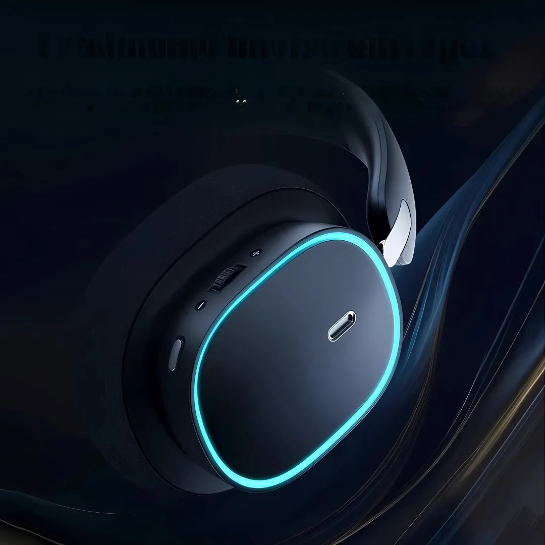 Headset Gamer Baseus Gh02 Gaming Bluetooth 5.3 E Som Hi-Res 40H