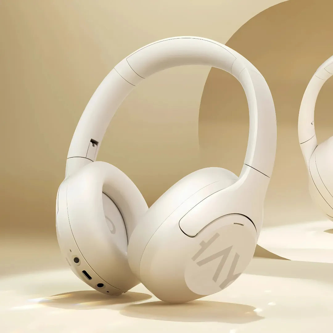 Headset Haylou S30 ANC com Bluetooth 5.4 e Áudio Hi-Res – Bateria de 80H