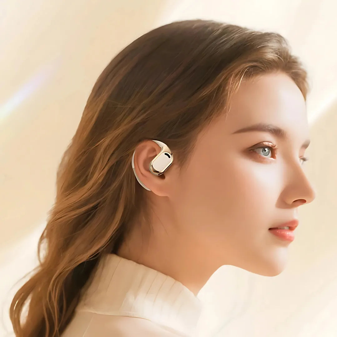 Fones Tradutores Bidirecionais MS169 com Bluetooth, Inteligência Artificial, Cancelamento de Ruído e Conexão 5.4