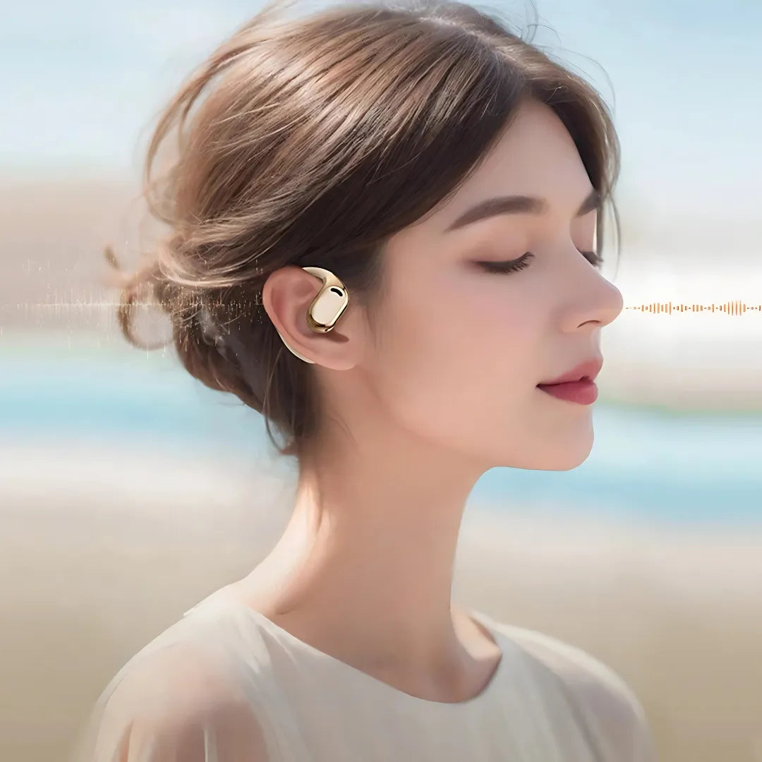Fones Tradutores Bidirecionais MS169 com Bluetooth, Inteligência Artificial, Cancelamento de Ruído e Conexão 5.4